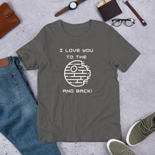 Load image into Gallery viewer, Love Death Star T-Shirt