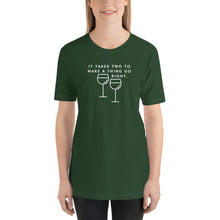Load image into Gallery viewer, Takes Two Wine T-Shirt