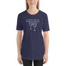 Load image into Gallery viewer, Takes Two Wine T-Shirt